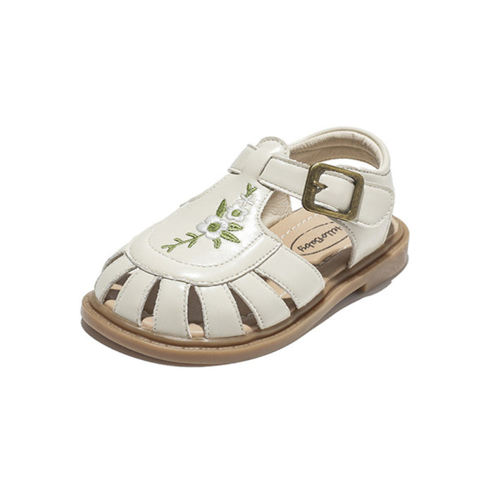 Kids Floral Design Casual Sandals