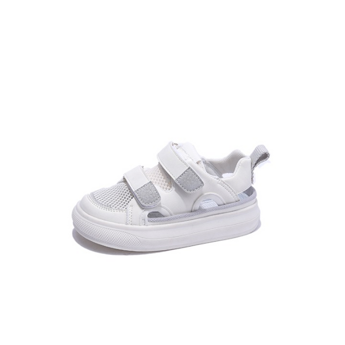 Double Straps Mesh Style Casual Shoes