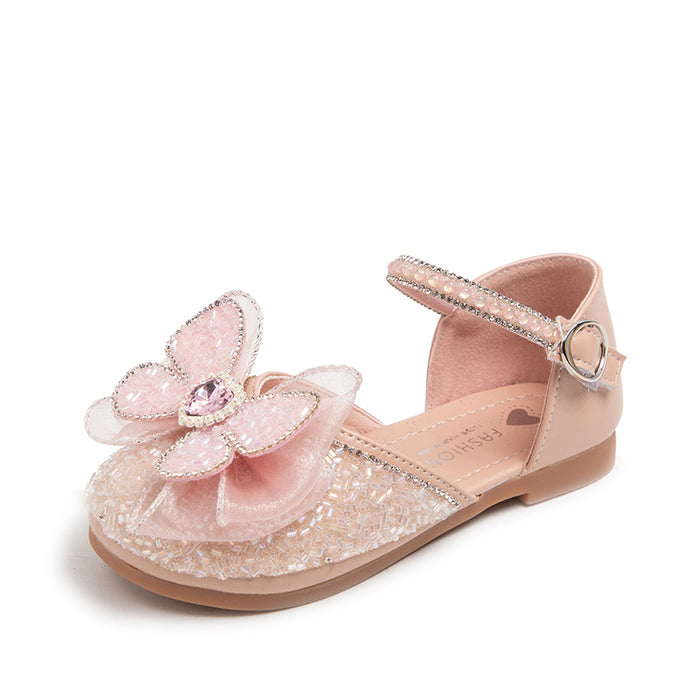 Butterfly Bowtie Party Sandals