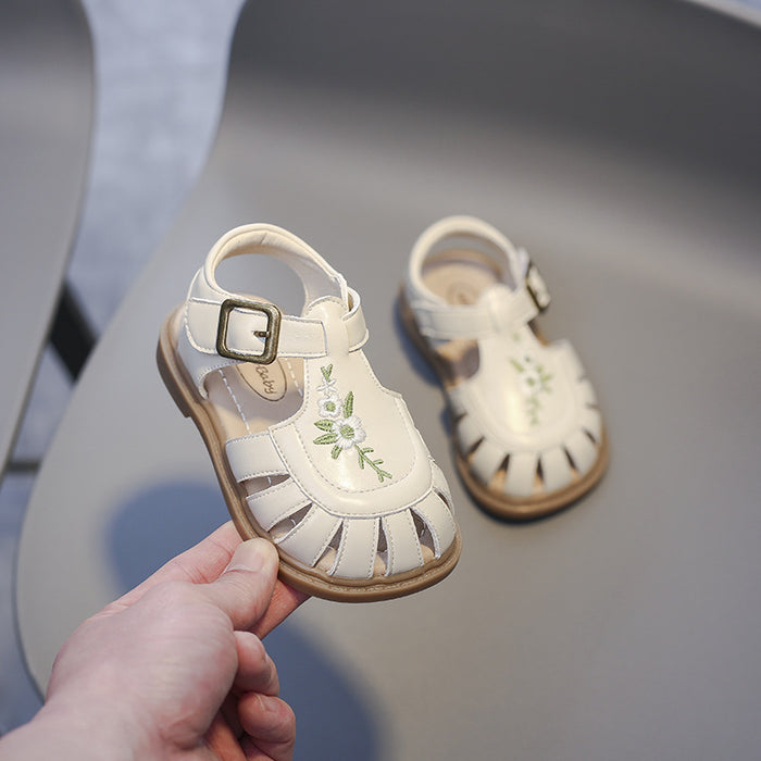 Kids Floral Design Casual Sandals