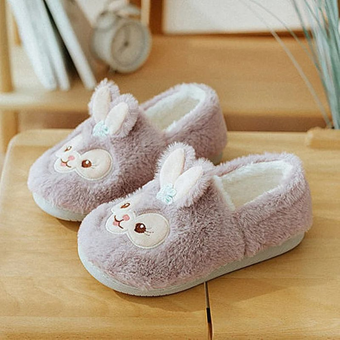 Bunny Design Indoor Flat Shoes