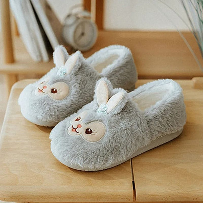 Bunny Design Indoor Flat Shoes