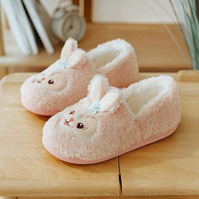 Bunny Design Indoor Flat Shoes