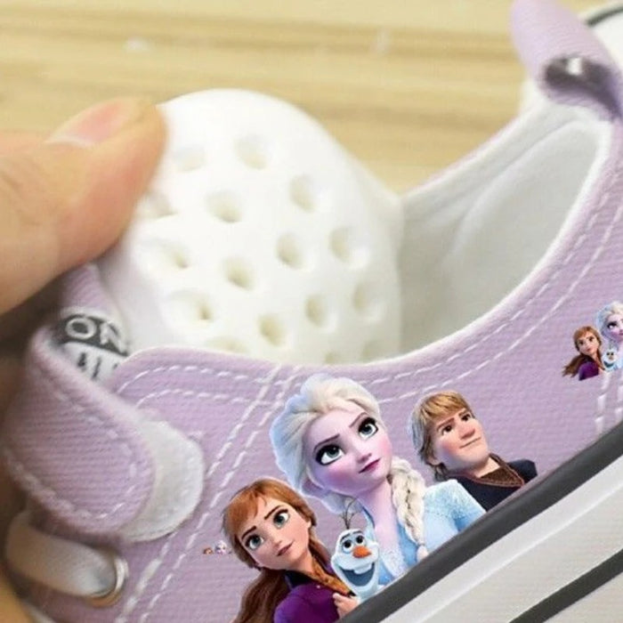 Canvas Elsa Princess Sneakers