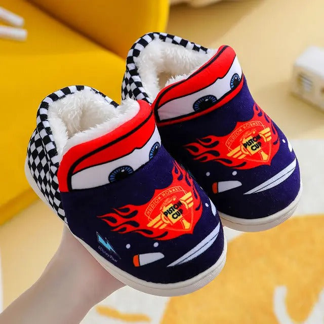 Cars Cartoon Playful Indoor Shoes