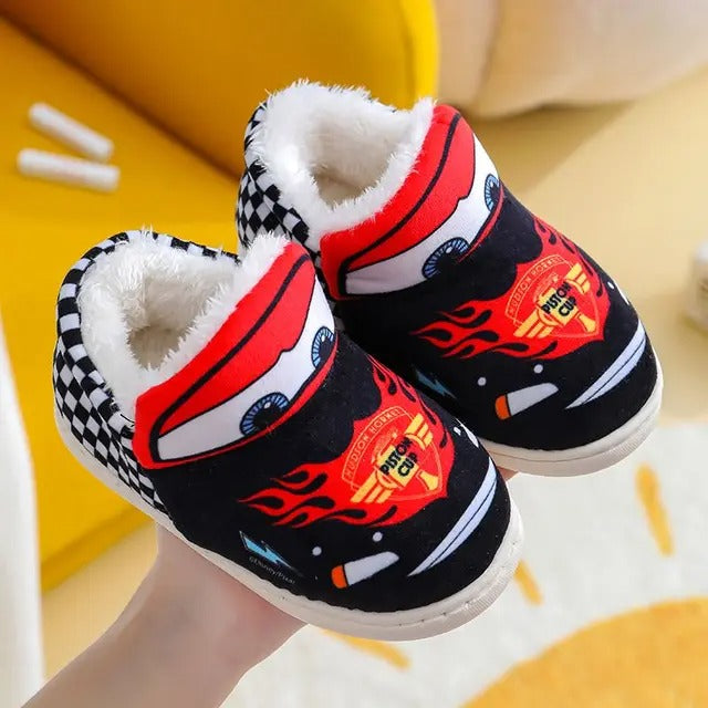 Cars Cartoon Playful Indoor Shoes