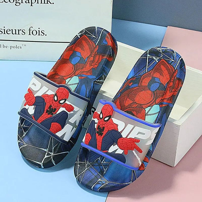 Spiderman Graphic Printed Summer Slipper