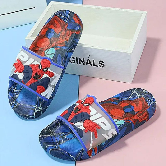 Spiderman Graphic Printed Summer Slipper