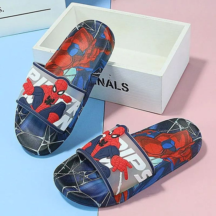 Spiderman Graphic Printed Summer Slipper