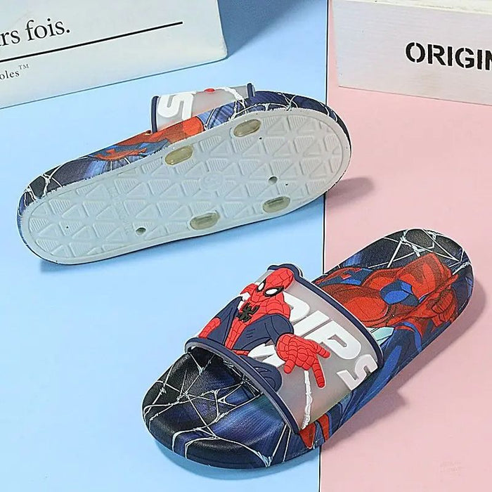 Spiderman Graphic Printed Summer Slipper