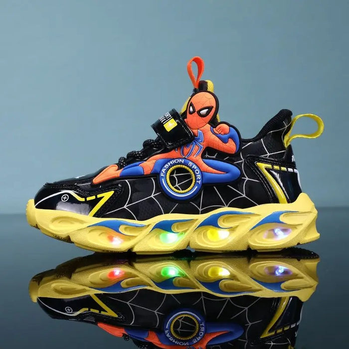 Spider Man Lights Running Shoes