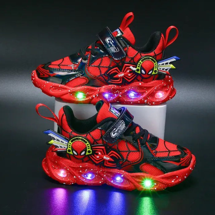 Spiderman Led Sneakers Shoes