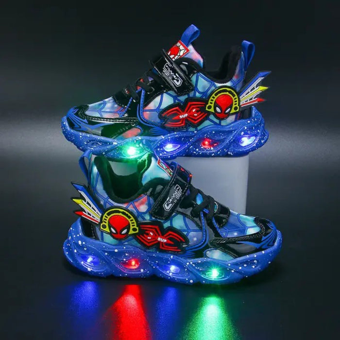 Spiderman Led Sneakers Shoes