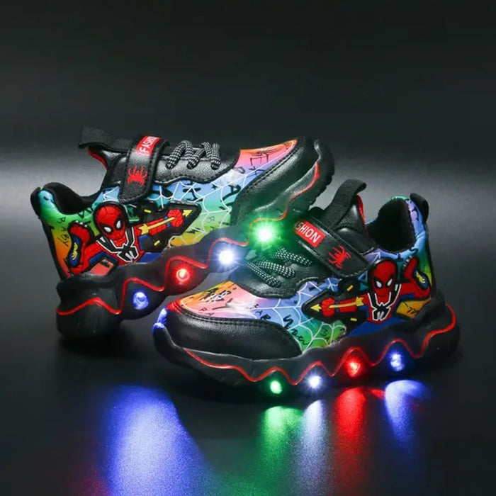 Disney Cartoon Led Sneakers