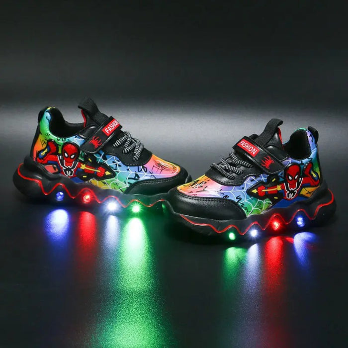 Disney Cartoon Led Sneakers