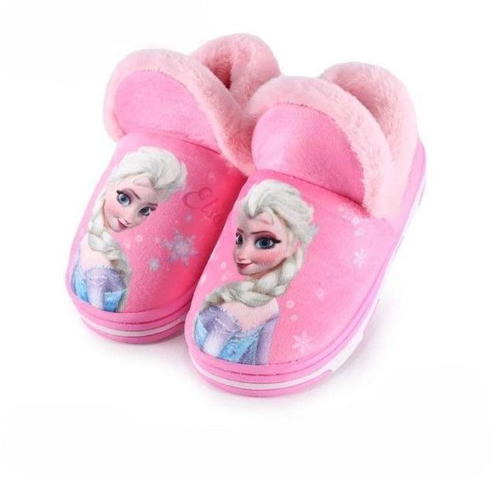 Anna Elsa Princess Indoor Slippers