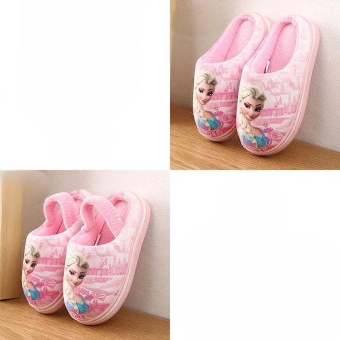 Frozen Princess Indoor Warm Slippers