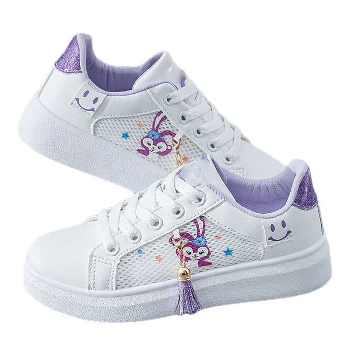 Disney Cartoon Print Lace Up Sneakers Shoes