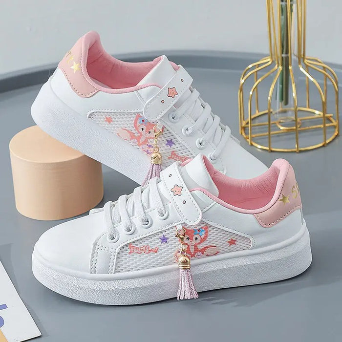 Frozen Princess Print Elegant Sneaker Shoes