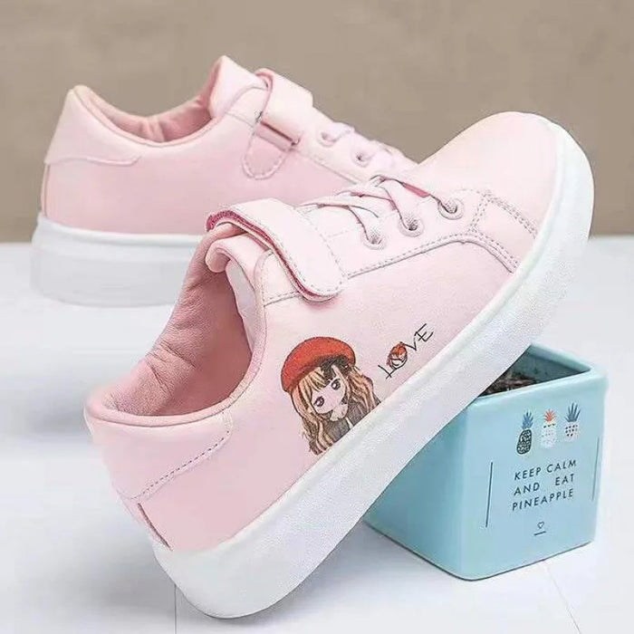 Frozen Princess Print Elegant Sneaker Shoes