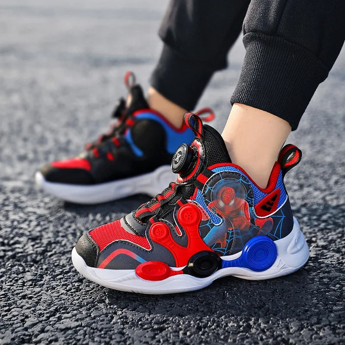 Spider Man Rotary Patterned Sneakers