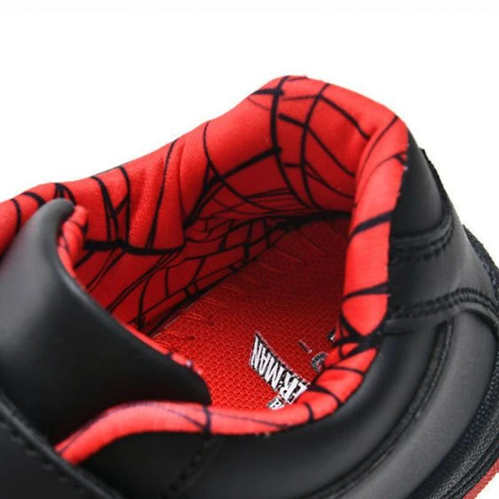 Casual Spiderman Leather Sneakers