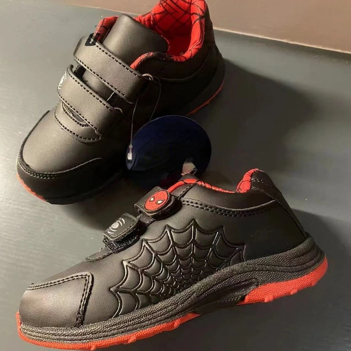 Casual Spiderman Leather Sneakers