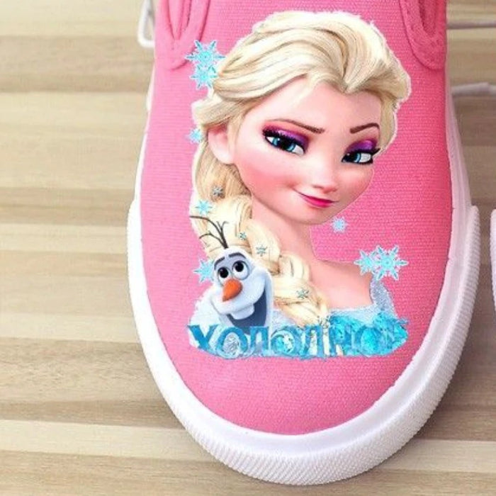 Casual Princess Elsa Canvas Shoes