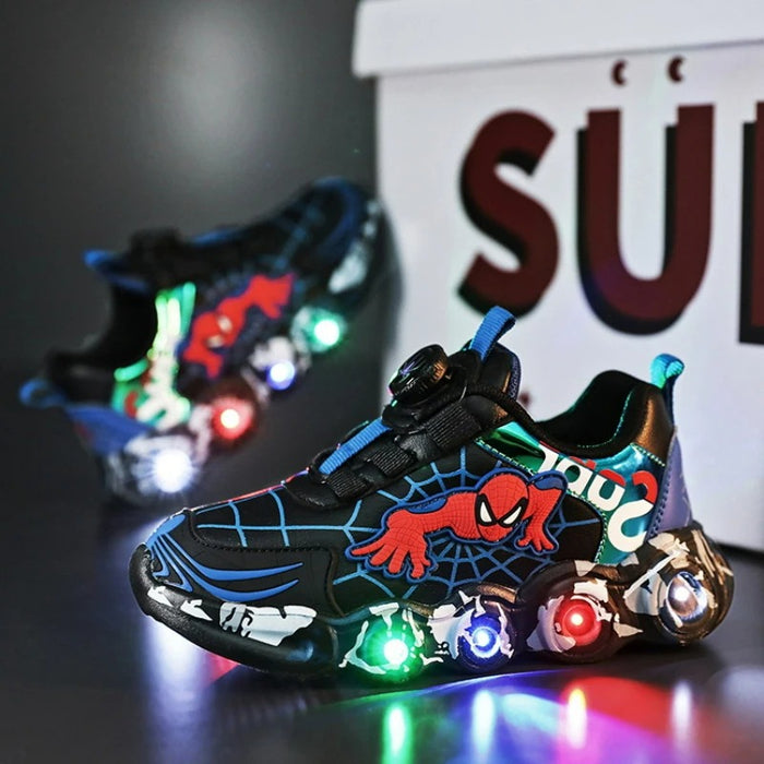 Spider Man Casual Sport Leather Shoes