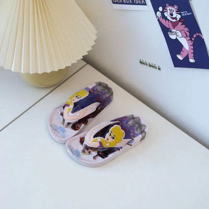 Disney Cartoon Flip Flops