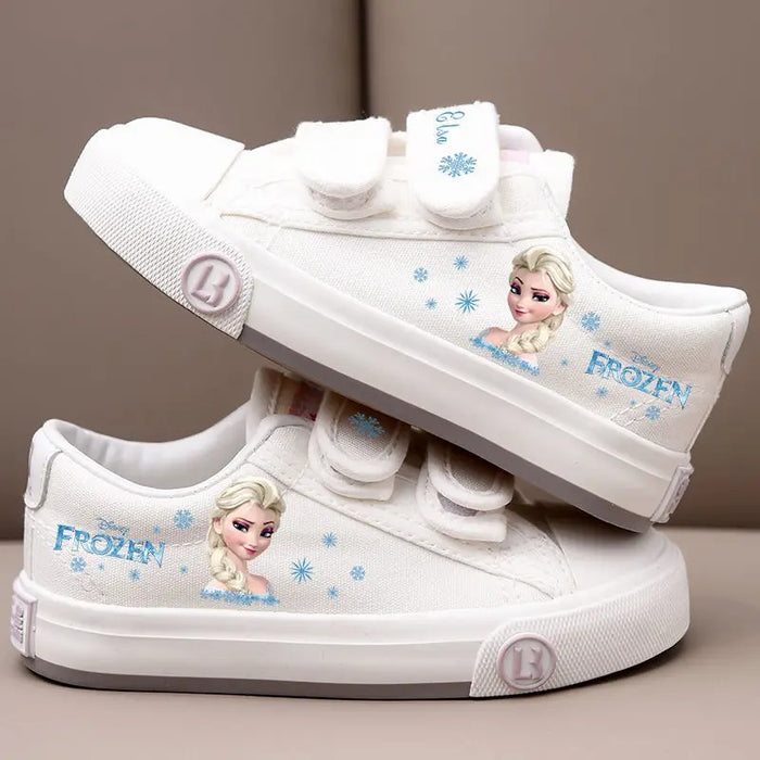 Elsa Anna Frozen Cartoon Shoes