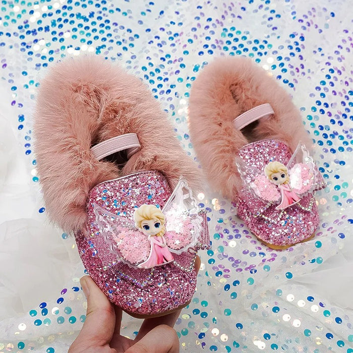 Elsa Inspired Snow Shoes