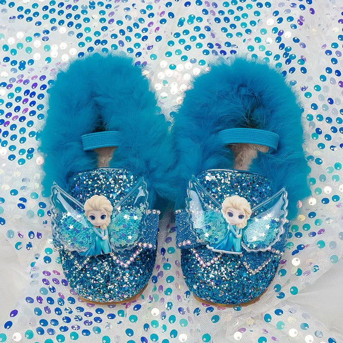 Elsa Inspired Snow Shoes