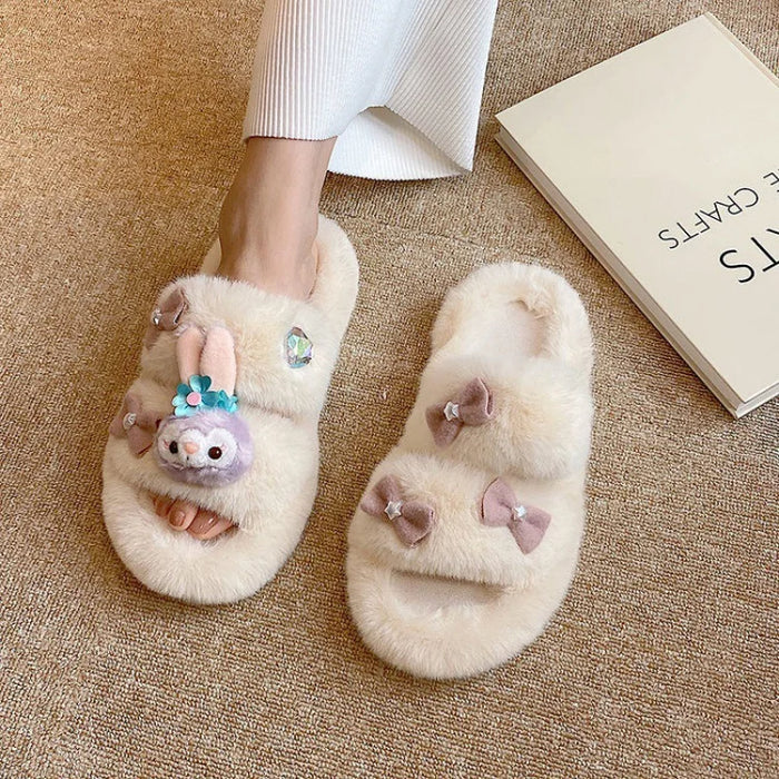 Fluffy Rabbit Indoor Floor Shoes