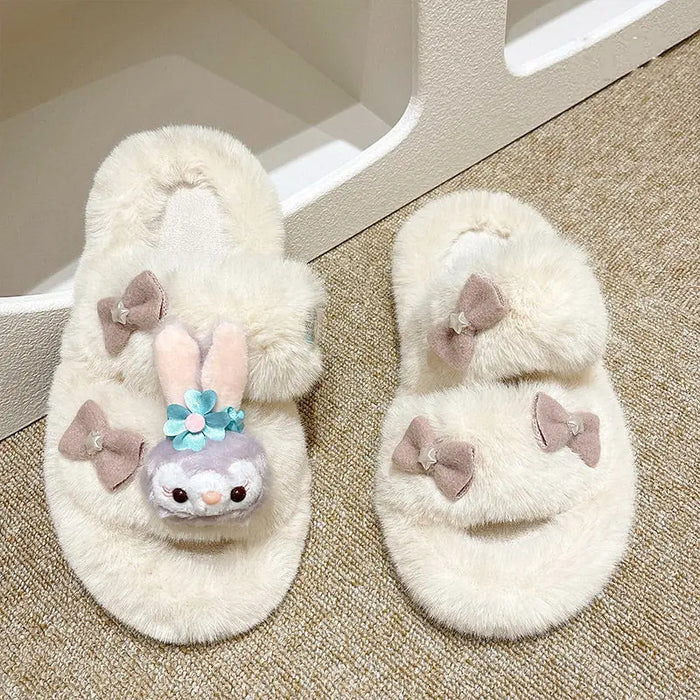 Fluffy Rabbit Indoor Floor Shoes