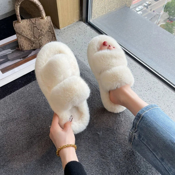 Fluffy Rabbit Indoor Floor Shoes