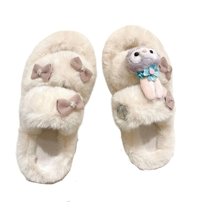 Fluffy Rabbit Indoor Floor Shoes