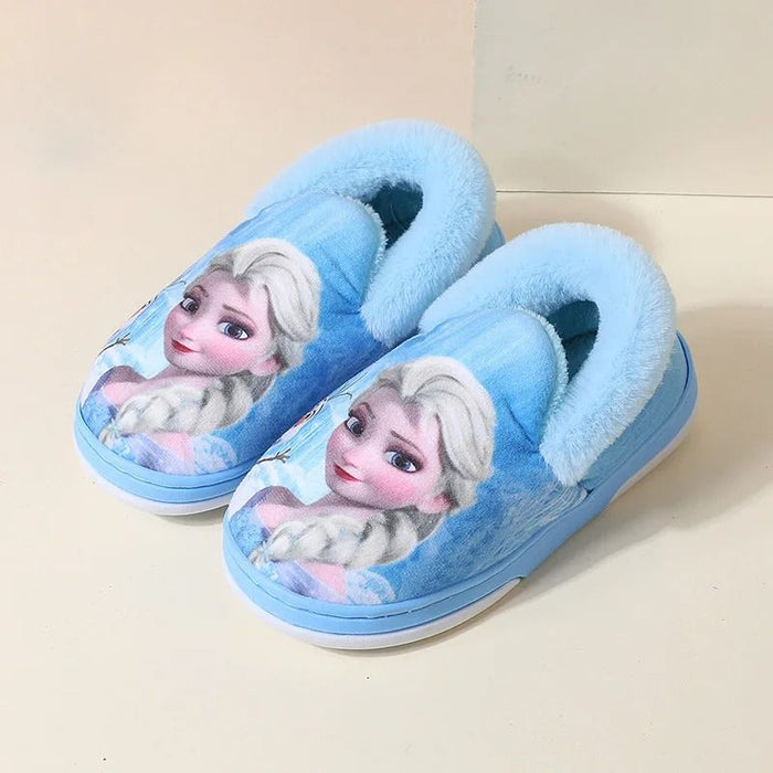 Frozen Cartoon Character Warm Shoes