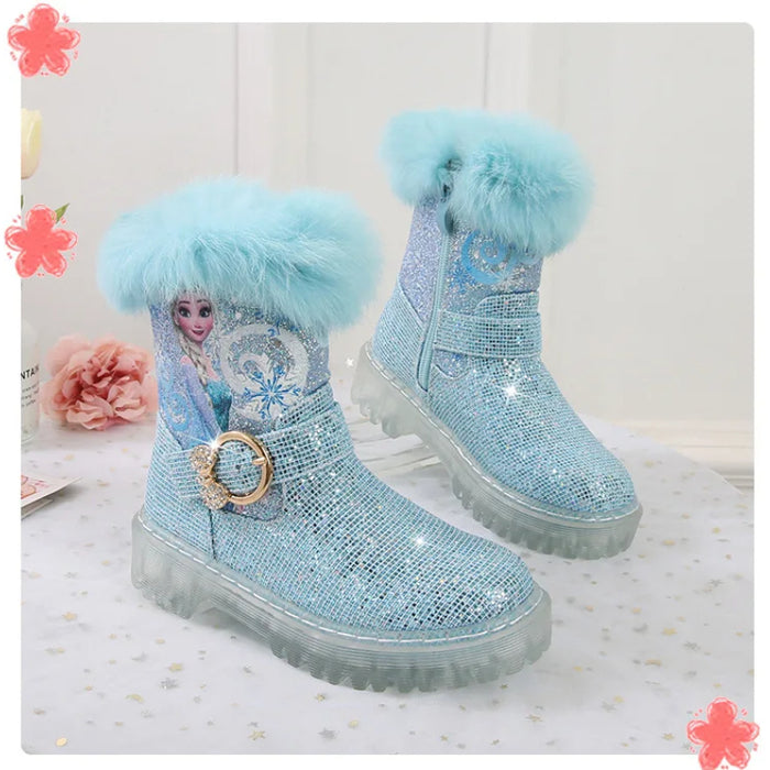 Frozen Princess Elsa Themed Shoes