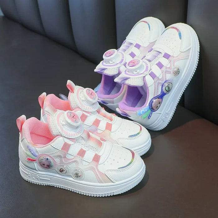 Frozen Princess Patterned Printed Sneakers
