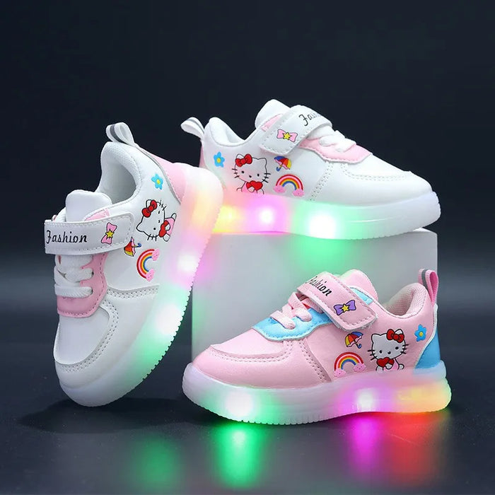 Hello Kitty LED Canvas Sneakers Shoes