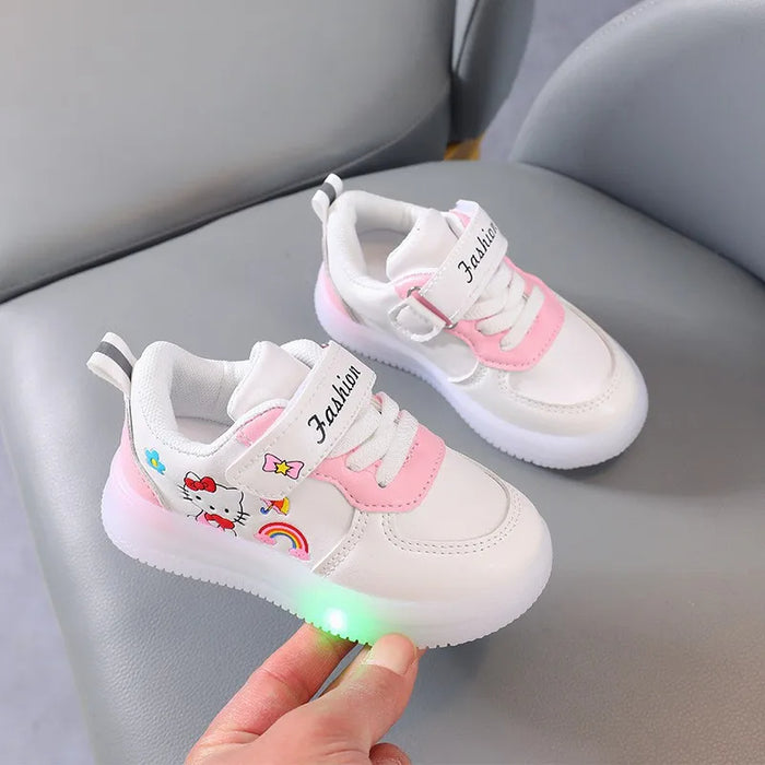 Hello Kitty LED Canvas Sneakers Shoes