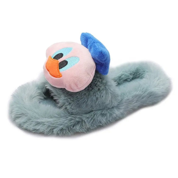 Cartoon Indoor Home Fluffy Slippers