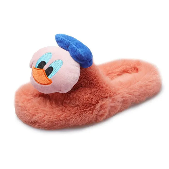 Cartoon Indoor Home Fluffy Slippers