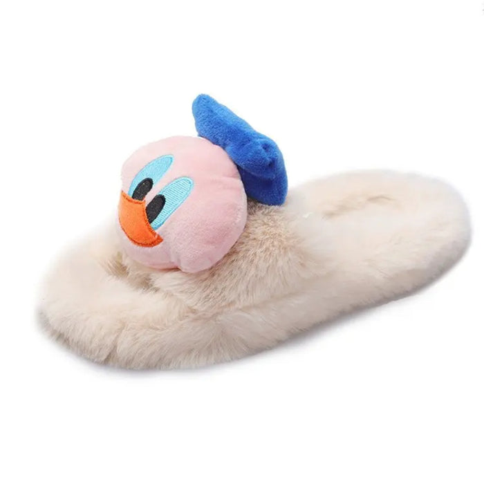 Cartoon Indoor Home Fluffy Slippers