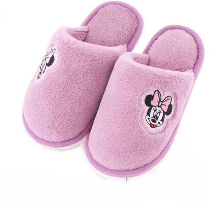 Minnie and Mickey Indoor Warm Slippers