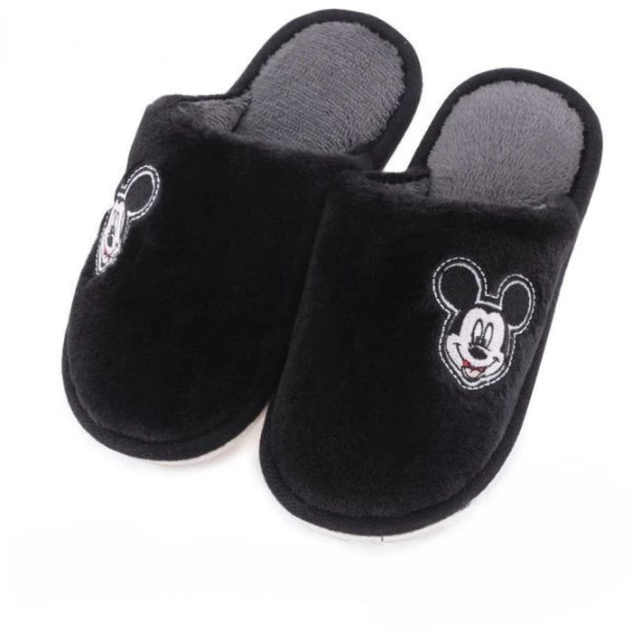 Minnie and Mickey Indoor Warm Slippers