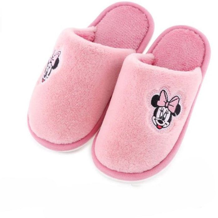 Minnie and Mickey Indoor Warm Slippers