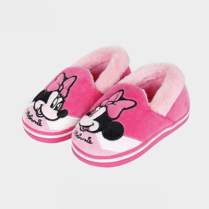 Minnie Mouse Flat Heels Slip On Warm Shoes