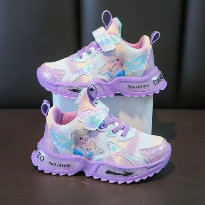 Princess Elsa Printed Mesh Shoes